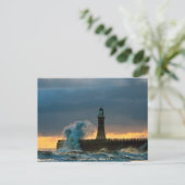 Stormy Seas à Roker Carte postale (Debout devant)