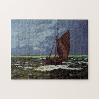 Stormy Seascape Monet Fine Art Legpuzzel