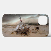 Stormy Ship IPhone 7 & 8 beachfotografie Case-Mate iPhone Case (Achterkant (horizontaal))