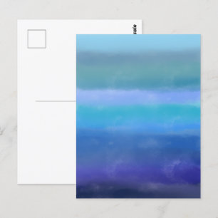 Stormy Skies Abstracte Kunst Briefkaart