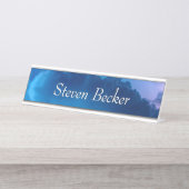 Stormy Skies Bureau Naambordje (Voorkant)