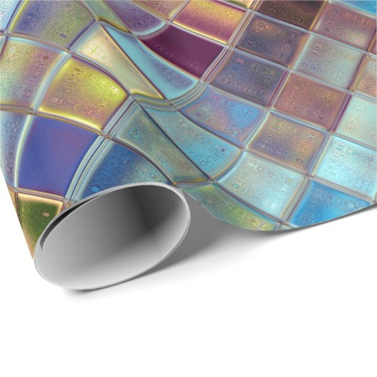 Stormy Skies  Tile Art Cadeaupapier (Rol Hoek)