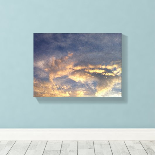 Stormy Sky Canvas Afdruk (Insitu (Houten vloer))