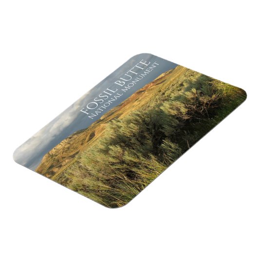 Stormy Sky Fossil Butte National Monument Wyoming Magneet (Linkerzijde)