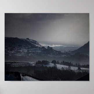 Stormy St. John's - Poster 8x10