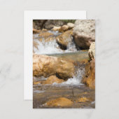 Stormy stream in het voorjaar (Voorkant / Achterkant)