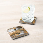 Stormy stream in het voorjaar bier onderzetter (Rechterzijde)