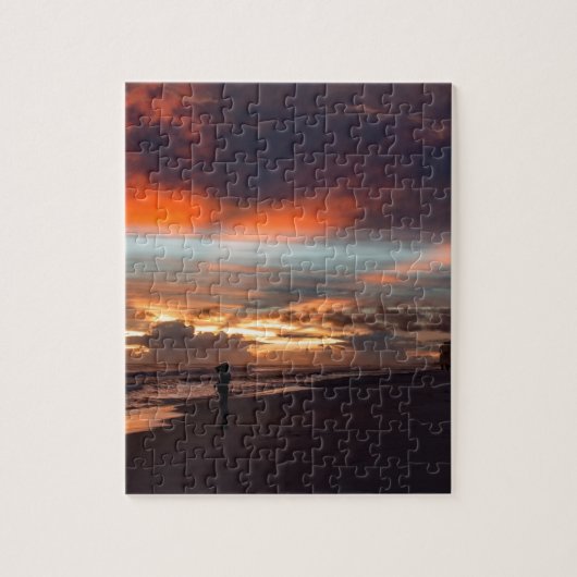 Stormy Sunset Legpuzzel (Verticaal)