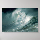 Stormy Waves Poster (Voorkant)