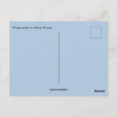 Stormy Weather in Alberta Canada Briefkaart (Achterkant)