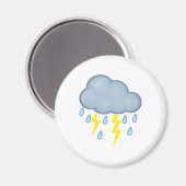 Stormy Weather Magneet (Voorkant / Achterkant)
