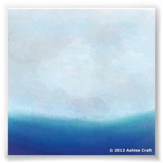 Stormy Weather Photo Print Foto Afdruk (Voorkant)