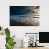 Stormy Zee. Wales Poster (Thuiskantoor)