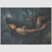 Stormy Zee Witch met Potion Dark Decoupage Tissuepapier (Voorkant)