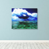 Stormy Zee Wrapped Canvas Afdruk (Insitu (Houten vloer))