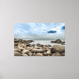 Stormy Zeeen Premium Wrapped Triptych Canvas