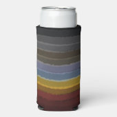 Stormy zoute Waterverf Pop van kleur Abstracte kun (Seltzer Voorkant)