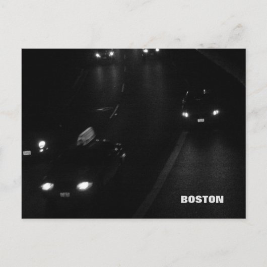 Storrow Drive, BOSTON Briefkaart (Voorkant)