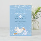 Stortbays Babydouches Kaart (Staand voorkant)