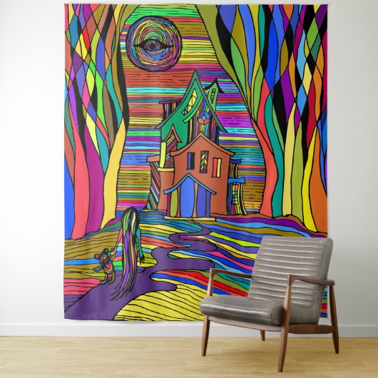 Storthuis Tapestry Wandkleed (In situ)