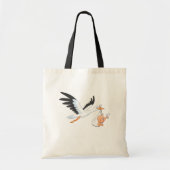 Storting met een Baby die eerst wordt geselfie Tote Bag (Voorkant)