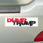storttrommelbumper bumpersticker (Op auto)