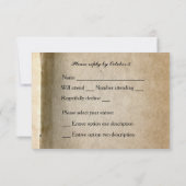 Story Book Meal RSVP (Achterkant)