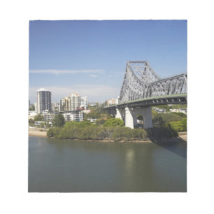 Story Bridge, Brisbane River, en Kangaroo Notitieblok