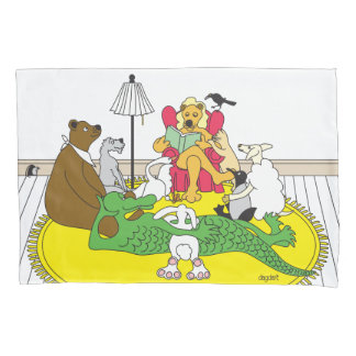 Story Hour Whimsical Pillowcase Kussensloop