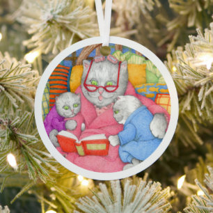STORY KATTEN Metal Circle Ornament