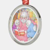 STORY KITTIES Premium Round Ornement (Gauche)