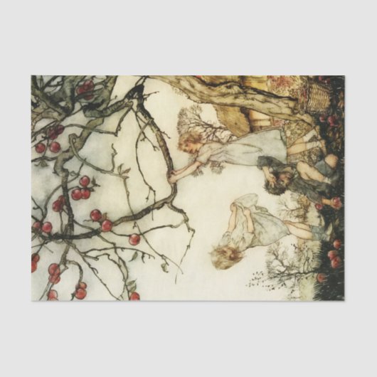 Storybook Apple Pick ontkoppeling Tissuepapier (Voorkant)