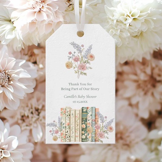 Storybook Baby Shower Cadeaulabel