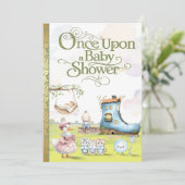 Storybook Baby Shower Invitation (Debout devant)