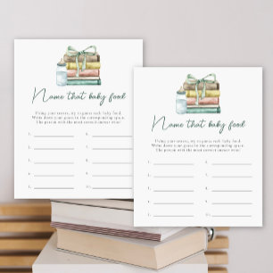 Storybook baby shower - Noem dat baby eten