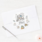 Storybook Cottage Baby Shower Favor Sticker (Enveloppe)