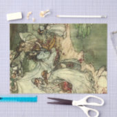 Storybook-dames 2  debetpapieren tissuepapier (Craft)