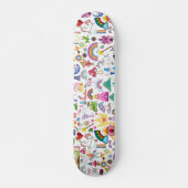 Storybook Fairytale Designer Skateboard Skate Deck (Devant)
