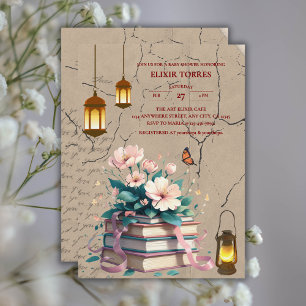 Storybook Floral Baby shower Kaart