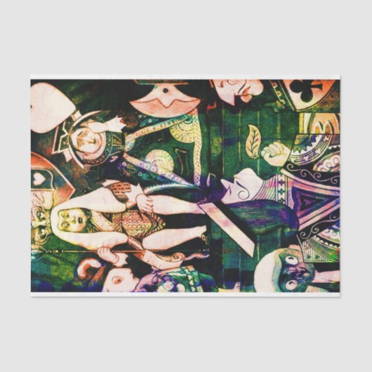 Storybook Funny King Queen  ontkoppeling Tissuepapier (Voorkant)