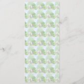 Storybook Garden Rabbit Inspired Baby Shower menu (Dos)