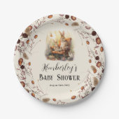 Storybook New Chapter Baby shower Classic Tale Papieren Bordje (Voorkant)