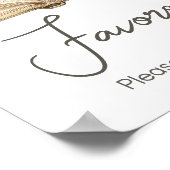 Storybook New Chapter begint met het Baby showers  Poster (Hoek)