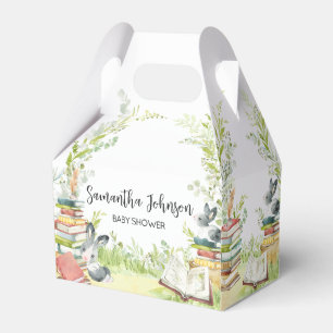 Storybook Nieuw hoofdstuk Baby shower Bedankdoosjes