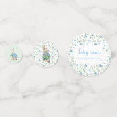Storybook Peter Rabbit Inspired Baby Shower Confetti (Voorkanten)