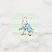 Storybook Peter Rabbit Inspired Baby Shower Confetti (Kleine voorkant)