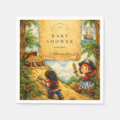 Storybook Pirate Adventure Baby Shower Servet (Voorkant)