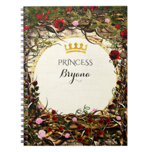 Storybook Princess  Briar Roos Elegant Notitieboek