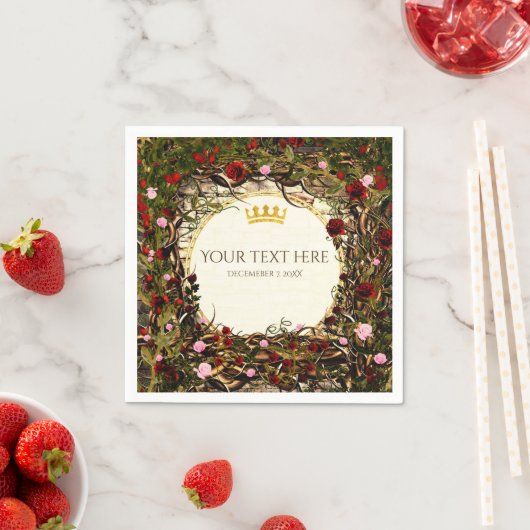 Storybook Princess  Briar Roos Party Servetten (Insitu)