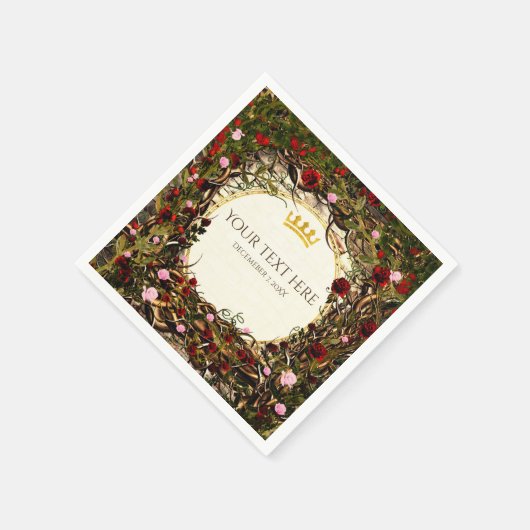 Storybook Princess  Briar Roos Party Servetten (Hoek)